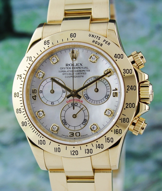 (image for) ROLEX 18K MEN YELLOW GOLD DAYTONA COSMOGRAPH / 116528